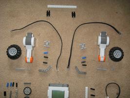 LEGO robot build